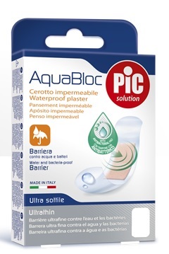CEROTTO PIC AQUABLOC CM10X8 ANTIBATTERICO 5 PEZZI - Speedyfarma.it