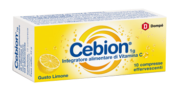 CEBION EFFERVESCENTE VITAMINA C LIMONE 10 COMPRESSE - Speedyfarma.it