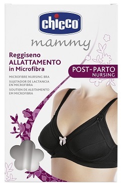 CHICCO MAMMY REGGISENO MICROFIBRA ALLATTAMENTO NERO 4D - Speedyfarma.it