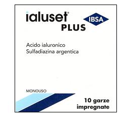 GARZA IMPREGNATA IALUSET FERITE E USTIONI NON INFETTE 10X10 CM 10 PEZZI - Speedyfarma.it