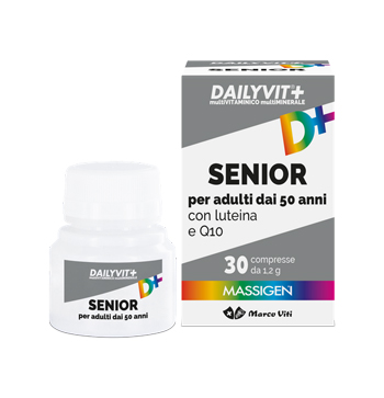 MASSIGEN SENIOR MULTIVITAMINICO E MULTIMINERALE 30 COMPRESSE RIVESTITE - Speedyfarma.it