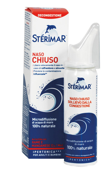 STERIMAR IPERTONICO NASO CHIUSO RAME E MANGANESE SPRAY 50 ML - Speedyfarma.it