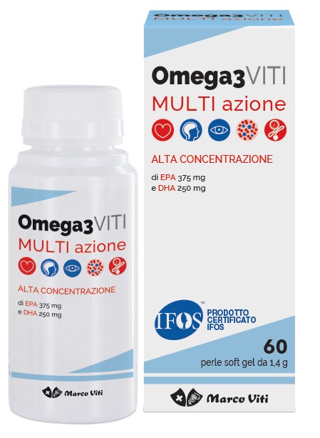 VITI OMEGA3 MULTIAZIONE 60 PERLE - Speedyfarma.it