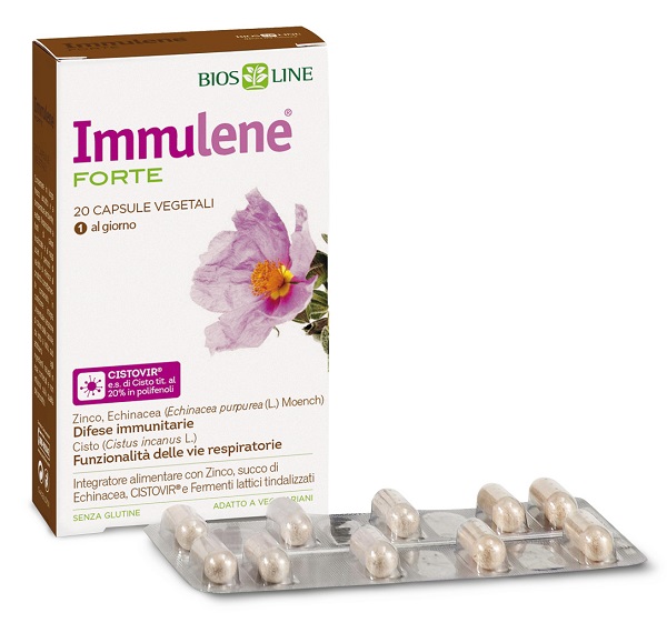 BIOSLINE IMMULENE FORTE 20 CAPSULE - Speedyfarma.it