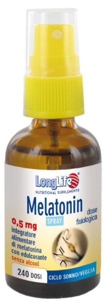 LONGLIFE MELATONIN SPRAY 0,5MG 30 ML - Speedyfarma.it