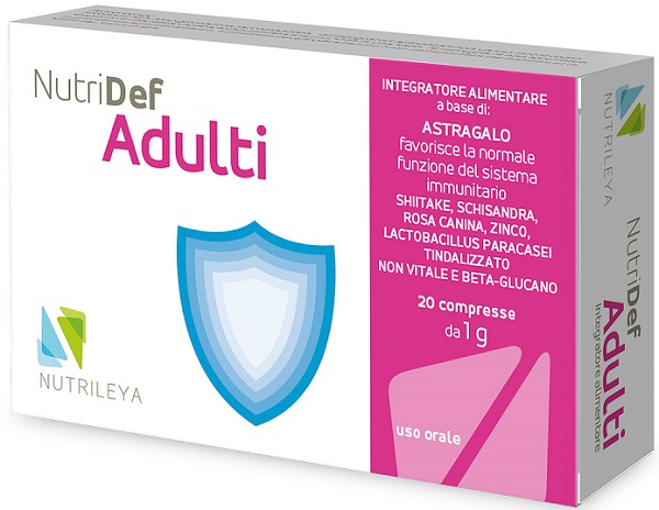 NUTRIDEF ADULTI 20 COMPRESSE - Speedyfarma.it