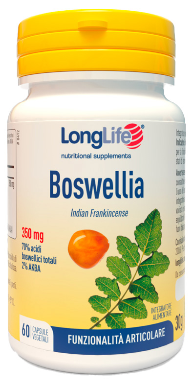 LONGLIFE BOSWELLIA 60 CAPSULE VEGETALI - Speedyfarma.it