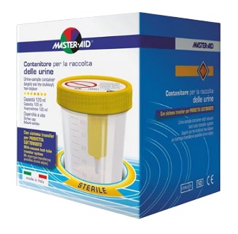 CONTENITORE RACCOLTA URINA SOTTOVUOTO MASTER-AID 120 ML - Speedyfarma.it