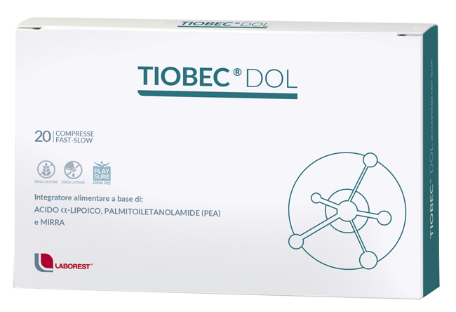 TIOBEC DOL 20 COMPRESSE DA 1455 MG - Speedyfarma.it