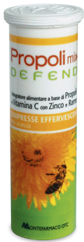 PROPOLI MIX DEFEND 10 COMPRESSE EFFERVESCENTI GUSTO ARANCIA - Speedyfarma.it