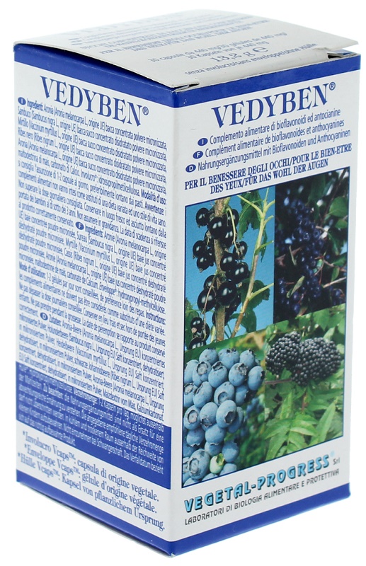 VEDYBEN SUCCO CONCENTRATO BACCHE 30 CAPSULE - Speedyfarma.it