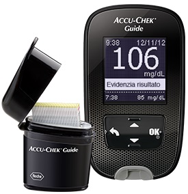 KIT GLUCOMETRO ACCU-CHEK GUIDE MG/DL + PUNGIDITO FASTCLIX - Speedyfarma.it