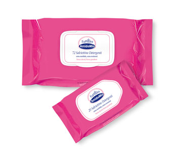 EUPHIDRA AMIDOMIO SALVIETTE UMIDIFICATE 72 PEZZI - Speedyfarma.it