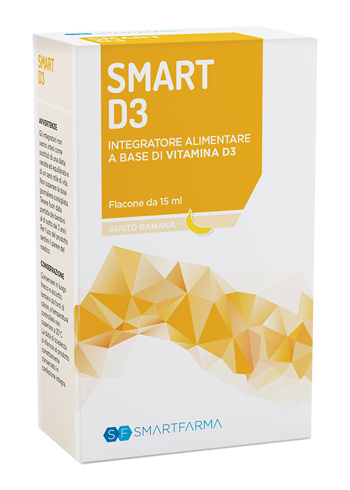 SMART D3 GOCCE 15 ML GUSTO BANANA - Speedyfarma.it