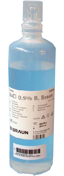 SOLUZIONE FISIOLOGICA 0,9% SODIO CLORURO 500 ML NON INIETTABILE - Speedyfarma.it