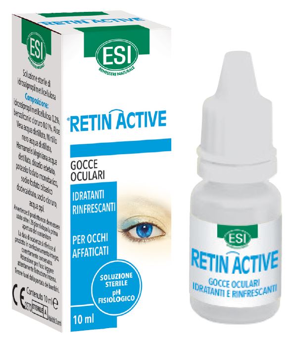 ESI RETIN ACTIVE MIRTILLO GOCCE OCULARI 1 FLACONE 10 ML - Speedyfarma.it