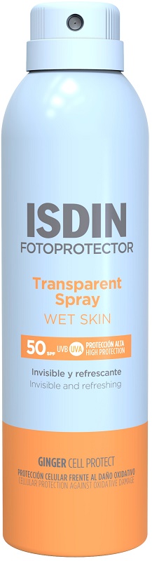 TRANSPARENT SPRAY WET SKIN SPF50 250 ML - Speedyfarma.it