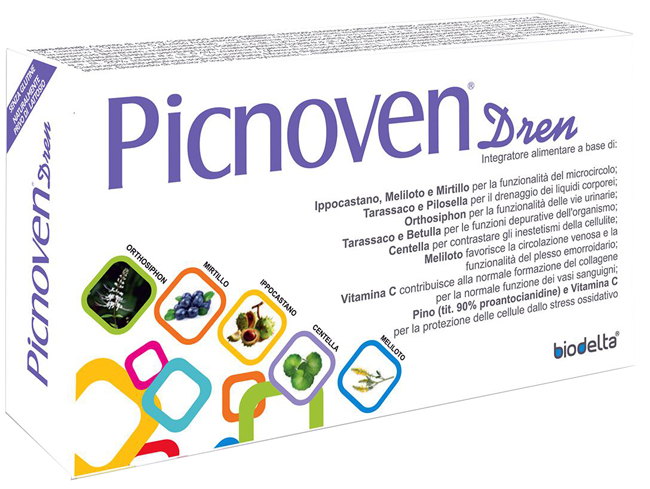 PICNOVEN DREN 100 COMPRESSE 62 G - Speedyfarma.it