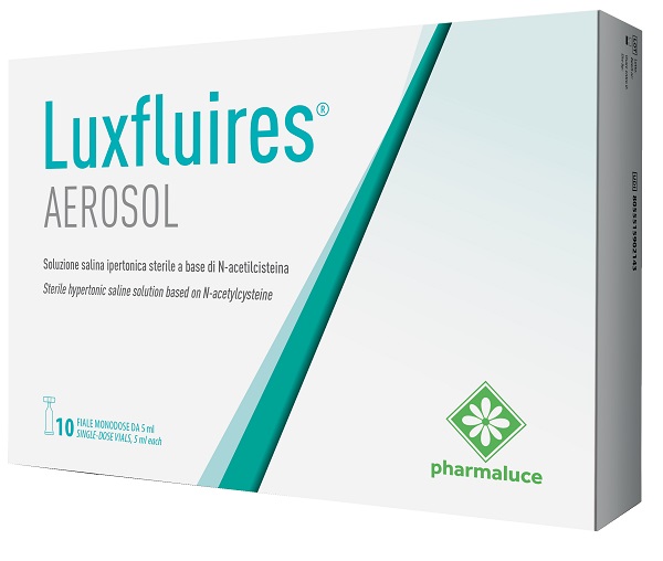 SOLUZIONE PER AEROSOL LUXFLUIRES 10 FIALE 5 ML - Speedyfarma.it