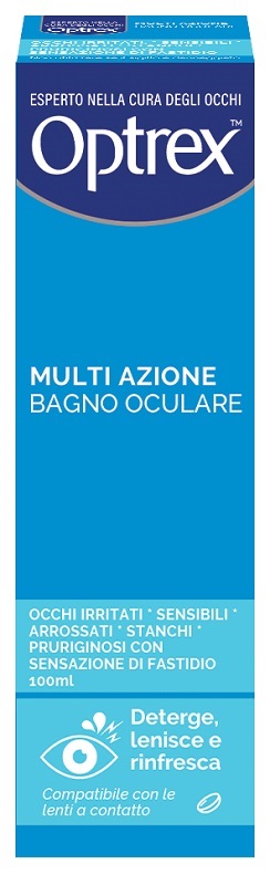 BAGNO OCULARE OPTREX MULTI AZIONE 100 ML - Speedyfarma.it