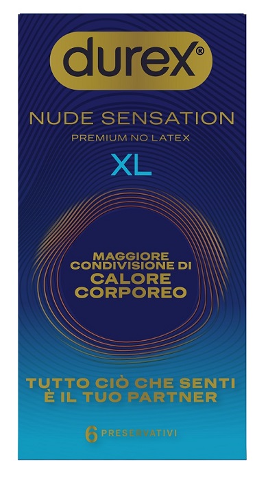 PRESERVATIVO DUREX NUDE SENSATION XL 6 PEZZI - Speedyfarma.it