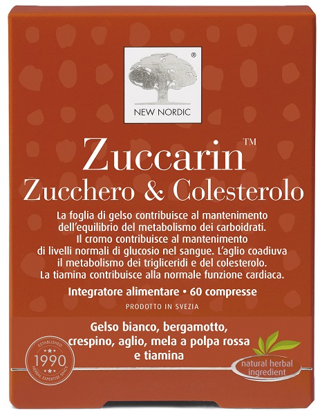 ZUCCARIN ZUCCHERO & COLESTEROLO 60 COMPRESSE - Speedyfarma.it