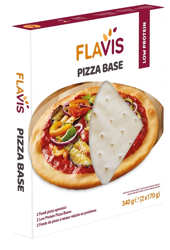 FLAVIS PIZZA BASE 2 FONDI PIZZA APROTEICI DA 170 G - Speedyfarma.it