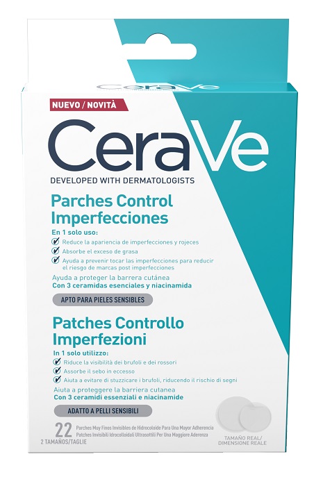 CERAVE PATCHES CONTROLLO IMPERFEZIONI 22 PEZZI - Speedyfarma.it