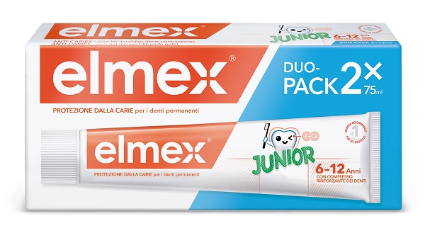 ELMEX JUNIOR DENTIFRICIO 75 ML DUOPACK - Speedyfarma.it