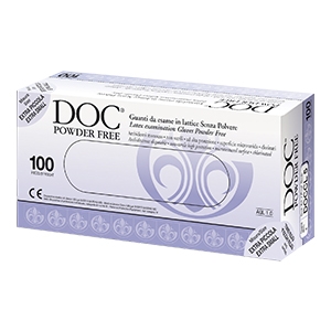 GUANTO IN LATTICE SUPERFICIE MICRORUVIDA PRIVO DI TALCO 100 PEZZI ARTICOLO DOCCL 8 - Speedyfarma.it