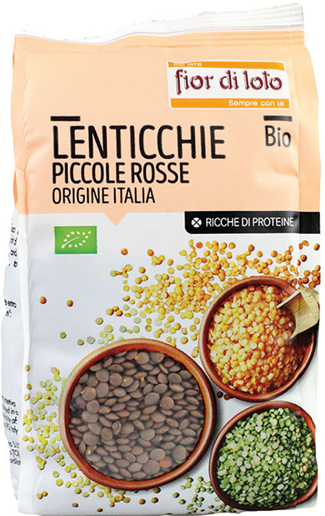 LENTICCHIE PICCOLE ROSSE ITALIA BIO 400 G - Speedyfarma.it