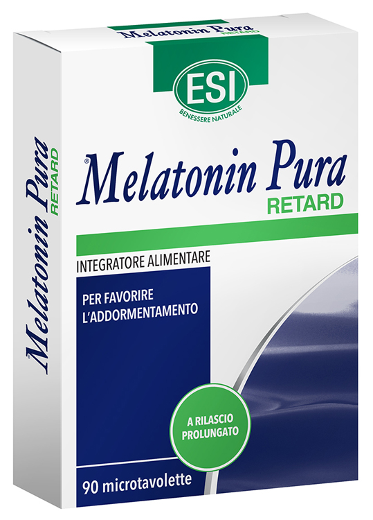 ESI MELATONIN PURA RETARD 90 MICROTAVOLETTE - Speedyfarma.it