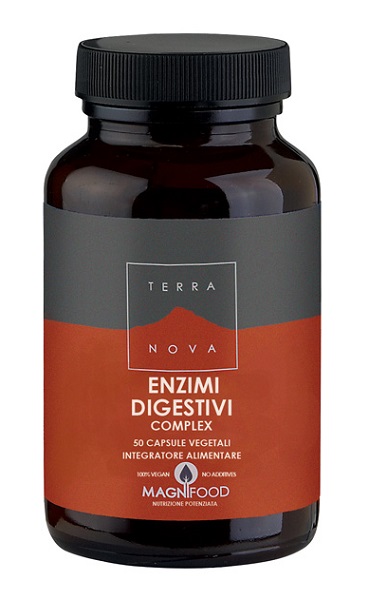 TERRANOVA COMPLESSO DI ENZIMI DIGESTIVI 50 CAPSULE - Speedyfarma.it