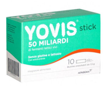 YOVIS STICK 10 BUSTINE DA 1,5 G - Speedyfarma.it