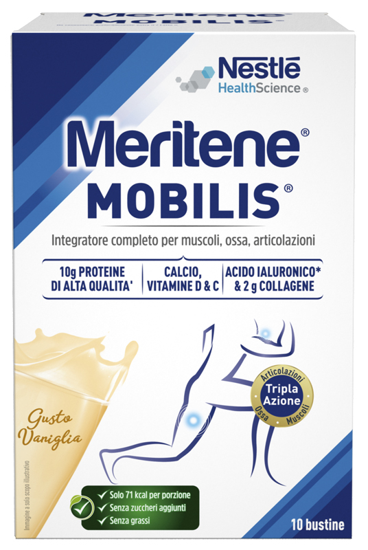 MERITENE MOBILIS GUSTO VANIGLIA 10 BUSTINE DA 21 G - Speedyfarma.it