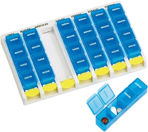MEDS PORTAPILLOLE SETTIMANALE 4 DOSI MEDS - Speedyfarma.it