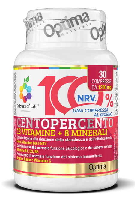 COLOURS OF LIFE CENTOPERCENTO 30 COMPRESSE 1200 MG - Speedyfarma.it