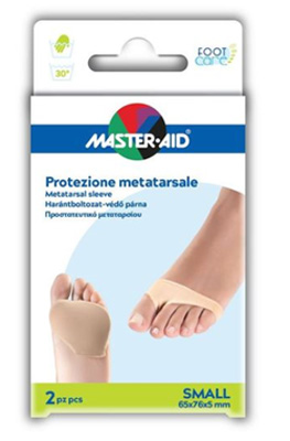 PROTEZIONE MASTER-AID PER METATARSO IN TESSUTO ELASTICO E GEL S 1 PAIO - Speedyfarma.it