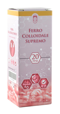 SPRAY FERRO COLLOIDALE SUPREMO 20PPM 100 ML - Speedyfarma.it