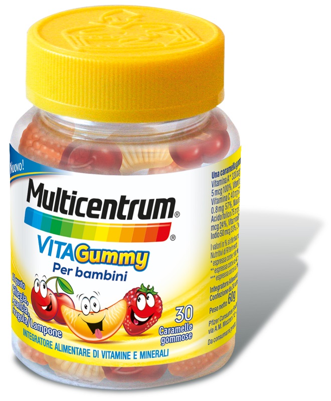 MULTICENTRUM VITAGUMMY 30 CARAMELLE GOMMOSE - Speedyfarma.it