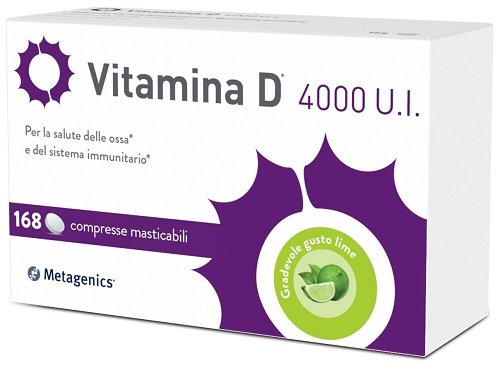 VITAMINA D 4000UI 168 COMPRESSE MASTICABILI - Speedyfarma.it