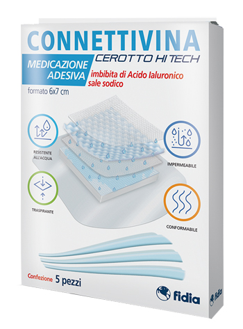 CEROTTO CONNETTIVINA HITECH 6 X 7 CM 5 PEZZI - Speedyfarma.it