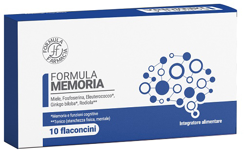 FORMULA MEMORIA 10 FLACONCINI DA 10 ML - Speedyfarma.it