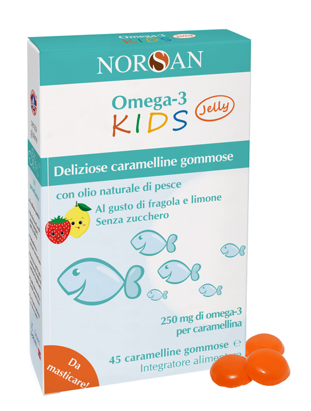 NORSAN OMEGA 3 KIDS 45 CARAMELLINE GOMMOSE - Speedyfarma.it