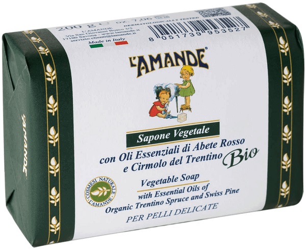 MARSEILLE SAPONE VEGETALE 200 G ABETE ROSSO CIRMOLO TRENTINO BIO - Speedyfarma.it