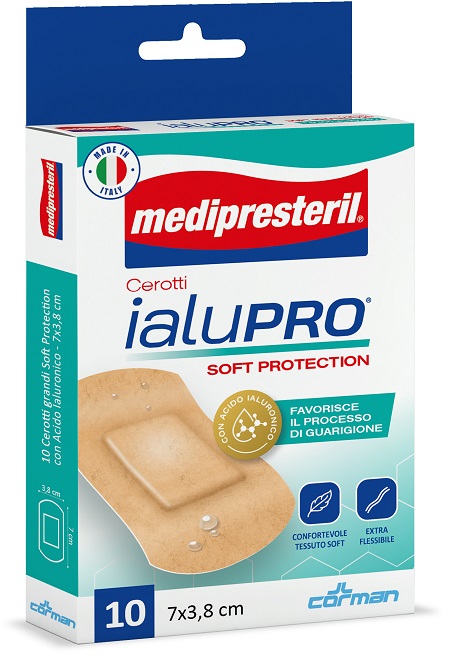 MEDIPRESTERIL CEROTTI IALUPRO SOFT PROTECTION SUPER 7X3,8CM 10 PEZZI - Speedyfarma.it