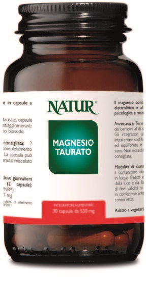 MAGNESIO TAURATO 30 CAPSULE - Speedyfarma.it