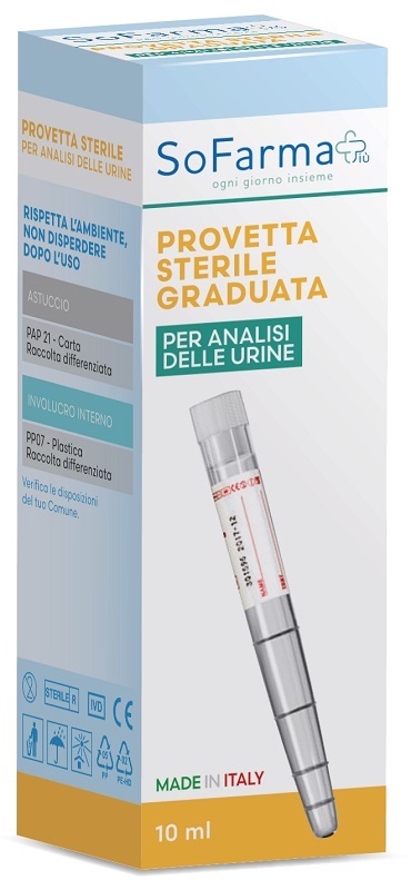 PROVETTA URINA 10 ML SOFARMAPIU' - Speedyfarma.it