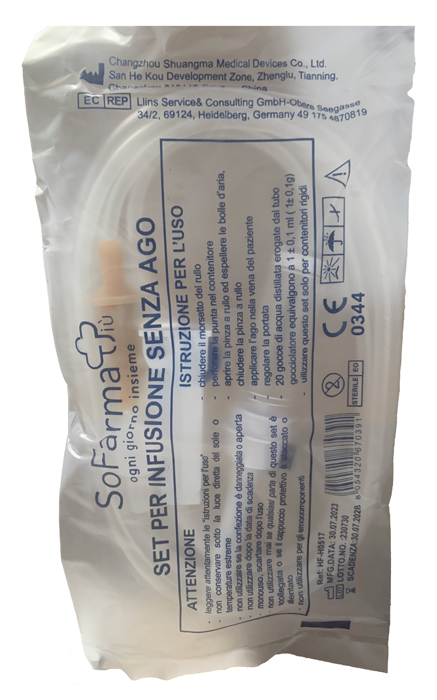 DEFLUSSORE SENZA AGO GAUGE 21 SOFARMAPIU' - Speedyfarma.it