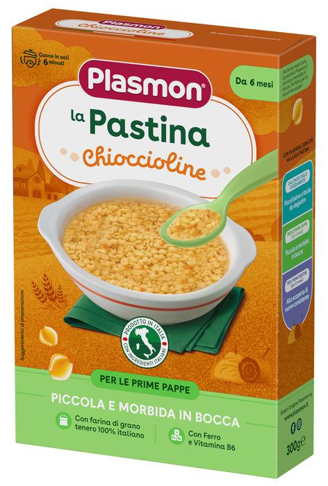 PLASMON PASTA CHIOCCIOLINE 300 G - Speedyfarma.it